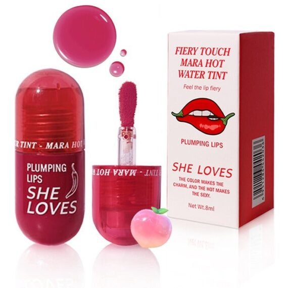 Plumping Lips-Feel The Lip Fiery, Hydrating Lip Care,Buxom Plant Lips Oil, Treatment Serum Volumizing For Dry Cracked Lips,  Plumping Gloss Lips Filler Lip Mask 03# Honey Peach