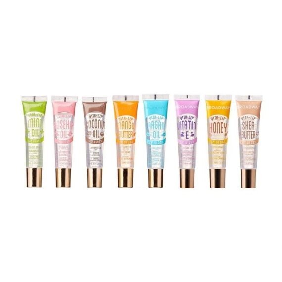 Broadway Vita-Lip Clear Lip Gloss 0.47oz/14ml (8PCS SET)