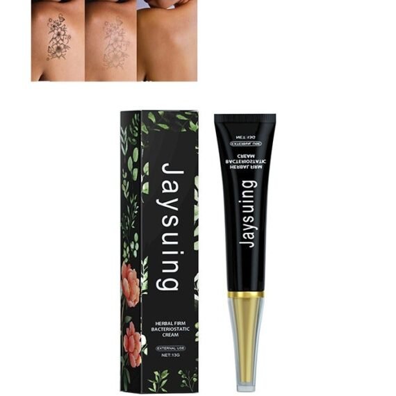Herbal Firm Bacteriostatic Cream-Tattoo removal cream, permanent tattoo remover, can effectively remove tattoos without harming the skin, safe and moisturizing skin (13g)