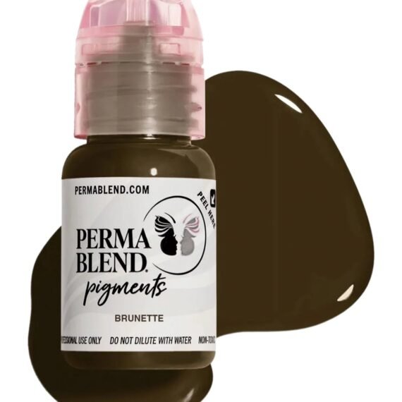 Perma Blend Eyebrow Pigment Brunette Shades 15ml Microblading Ink for Eyebrows Eyes and Scalp Professional Cosmetic Pigment