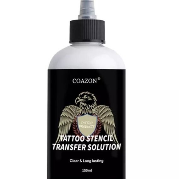 Tattoo Stencil Transfer Solution , Tattoo Hold Lock Solution , No Blood Line or Gray Line Required , Stencil Stuff Solution 150ml