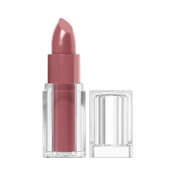 CoverGirl Clean Lip Color, Romance Mauve, Satin Finish, Squalane, Avocado & Aloe, Carmine-Free, Non-Drying, 0.12oz