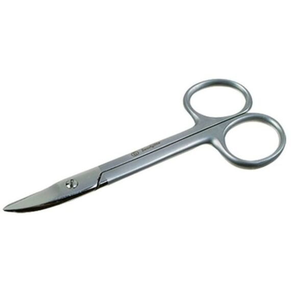 Strong Toenail Scissors Silver