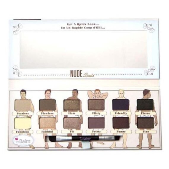 Nude Dude Eye Shadow Palette Blue/Grey/Brown
