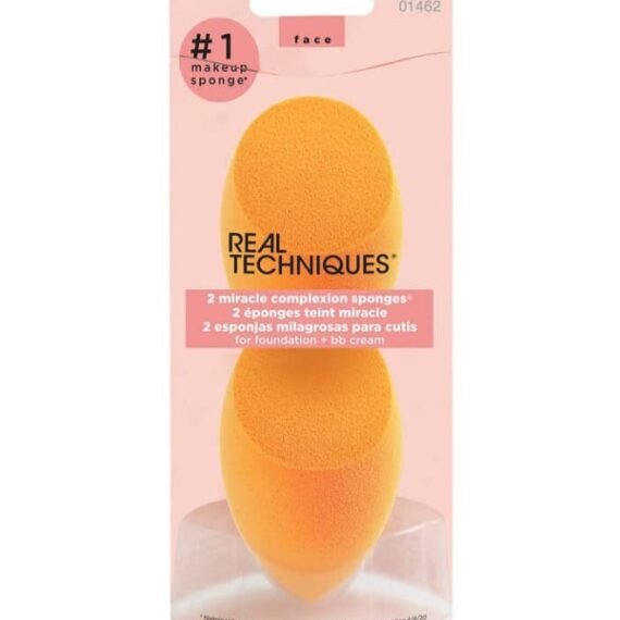 2-Piece Miracle Complexion Sponge-Packaging Vary Orange