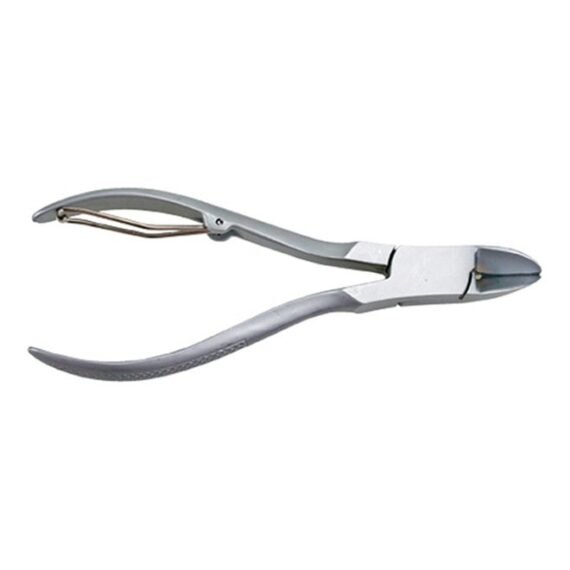 Solingen Matte Rounded Tips Nail Nipper Silver