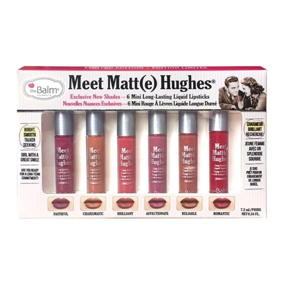 Meet Matt(e) Hughes 6 Mini Long-Lasting Liquid Lipsticks Exclusive New Shades