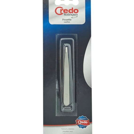 Stainless Straight Tweezers Silver