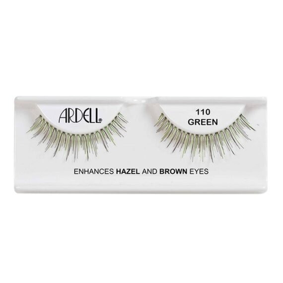 Colour Impact False Eyelashes 110 Green