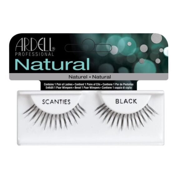 Natural False Eyelashes Black