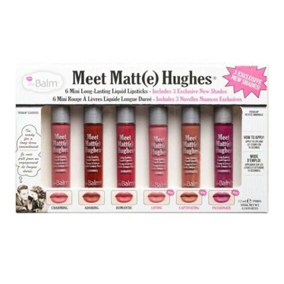 Meet Matt(e) Hughes Liquid Lipstick Set Multicolour