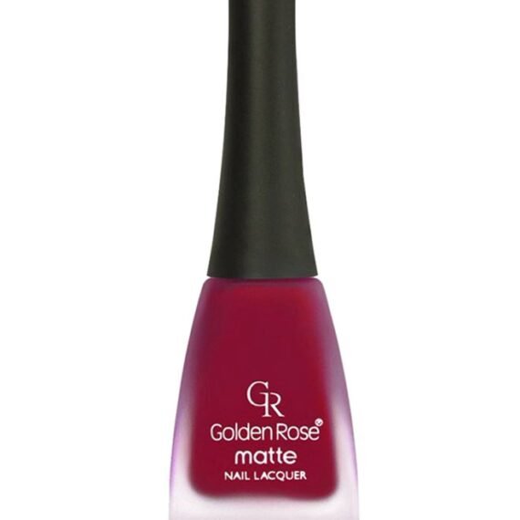 Matte Nail Lacquer Red No 3