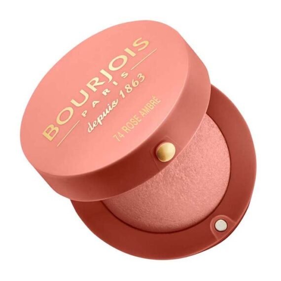 BOURJOIS PARIS Little Round Pot Blusher, 74 Rose ambre
