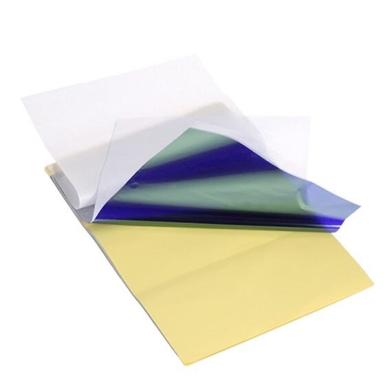 15-Sheets Tattooing Transfer Carbon Paper Multicolour