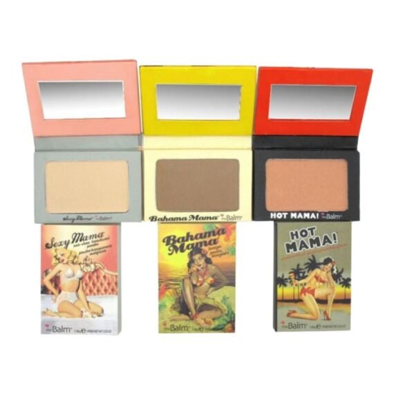3-Piece Blush, Bronzer And Highlighter Set Beige/Brown