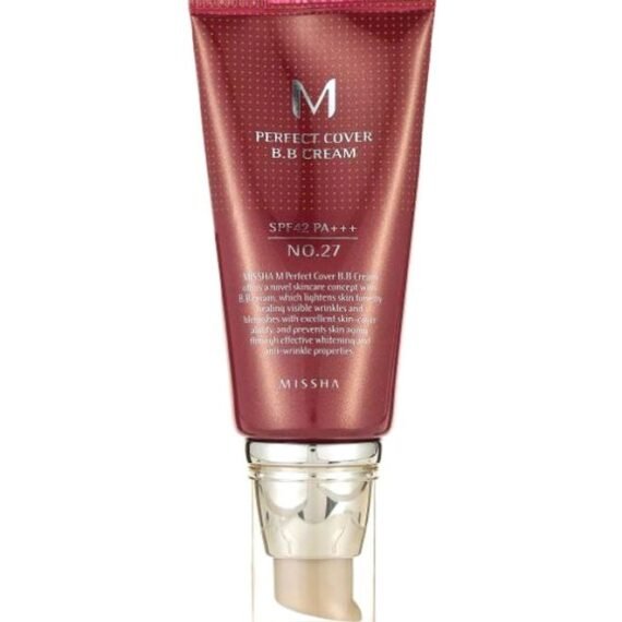 M Perfect Cover BB Cream With SPF 42 PA+++ 27 Honey Beige