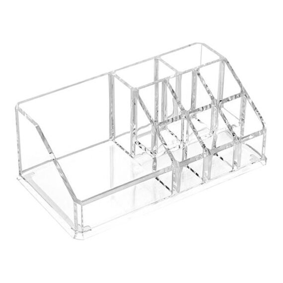 Acrylic Cosmetic And Makeup Organizer Clear