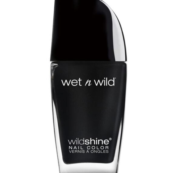 Shine Nail Color Black Cream