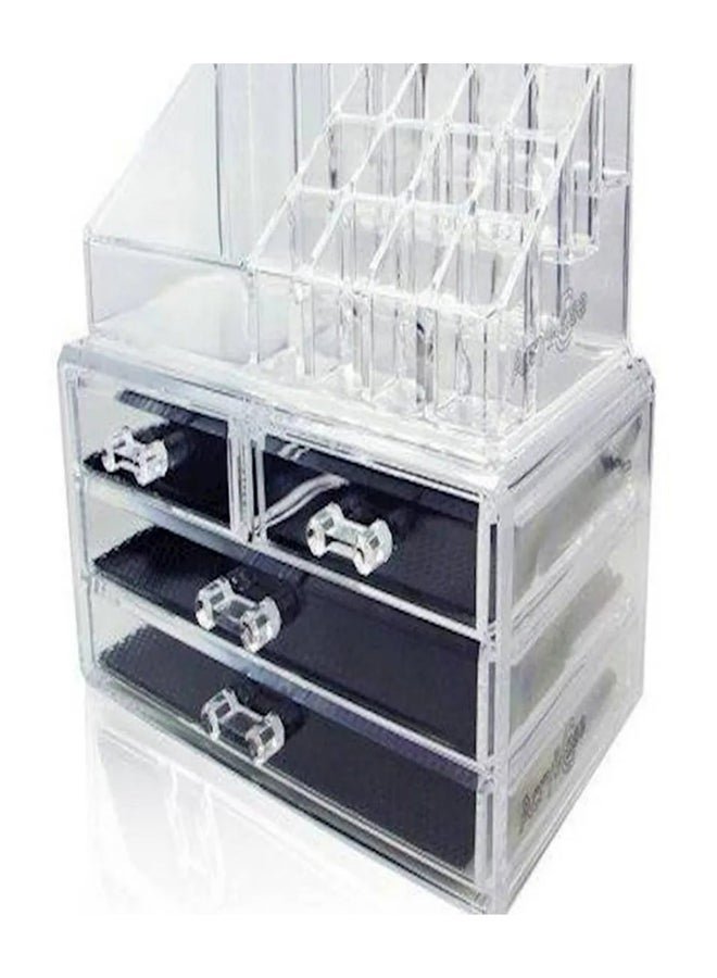 Make-Up Organizer Clear/Black