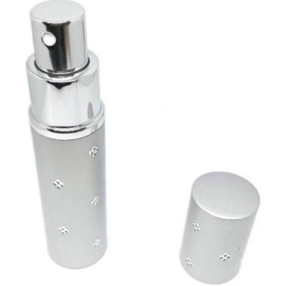 Perfume Atomizer Refillable Bottle Silver