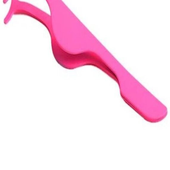 1pc False Eyelash Tweezers Fake Eye Lash Applicator Eyelash Extension Curler Nipper Auxiliary Clip Clamp Makeup Forceps Tools