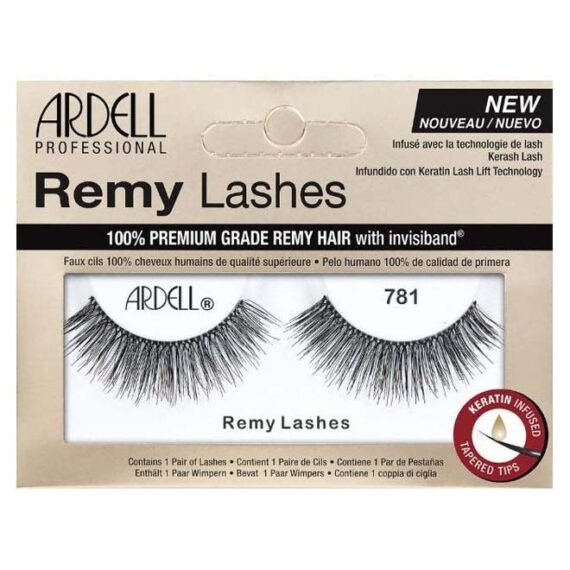 Remy Strip Eyelash 781 Black