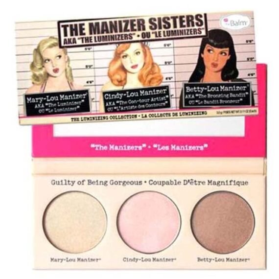 The Manizer Sisters Luminizing Palette Beige/Pink/Brown