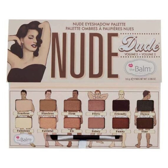 Nude Dude Volume 2 Eyeshadow Palette Brown/Beige/Pink