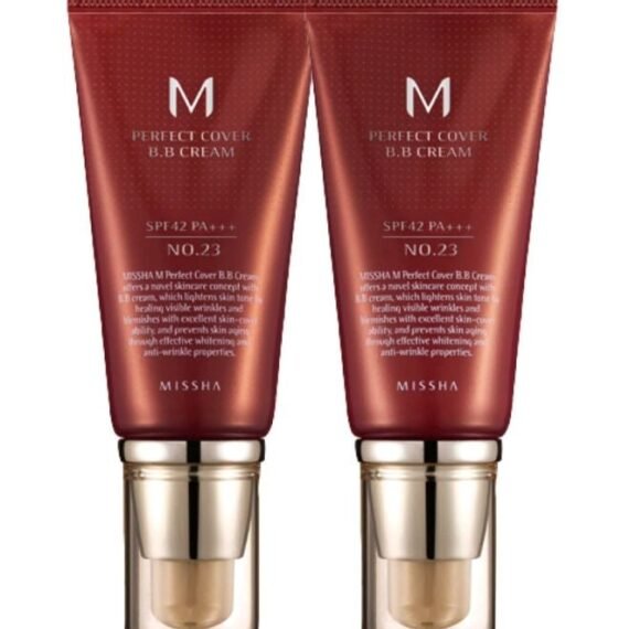 2-Piece M Perfect Cover Bb Cream Set 23 Natural Beige
