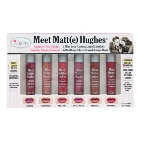 6-Piece Meet Matte Hughes Volume 2 Lip Gloss Set Multicolour