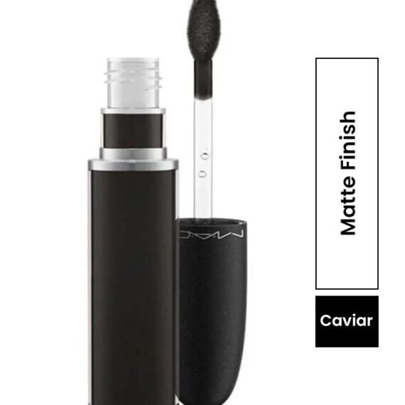Retro Matte Liquid Lipcolour Caviar