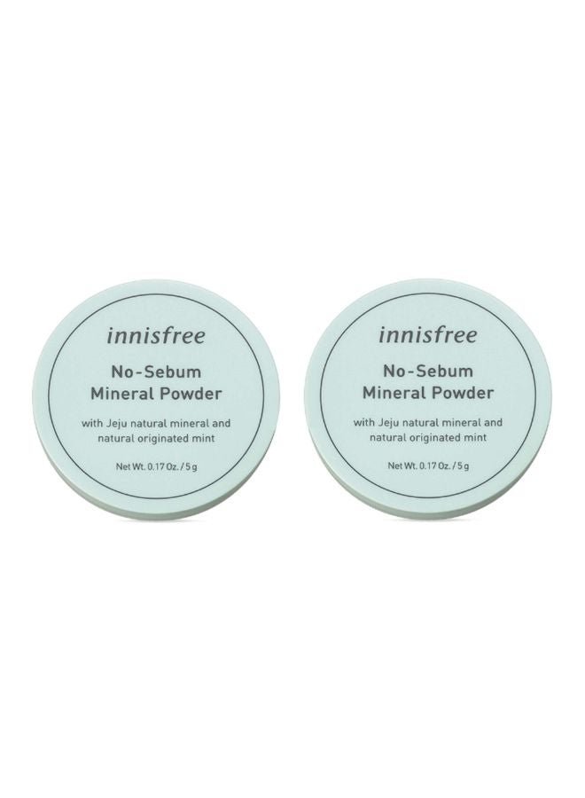 Pack Of 2 Mineral Powder Set Beige