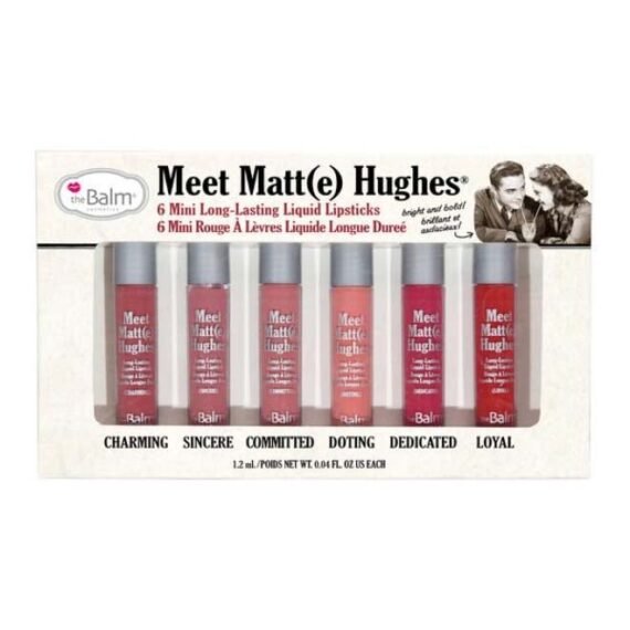 6-Piece Meet Hughes Lip Gloss Kit Doting/Loyal/Dedicated