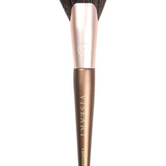 Short Fan Make-Up Brush Brown/Rose Gold