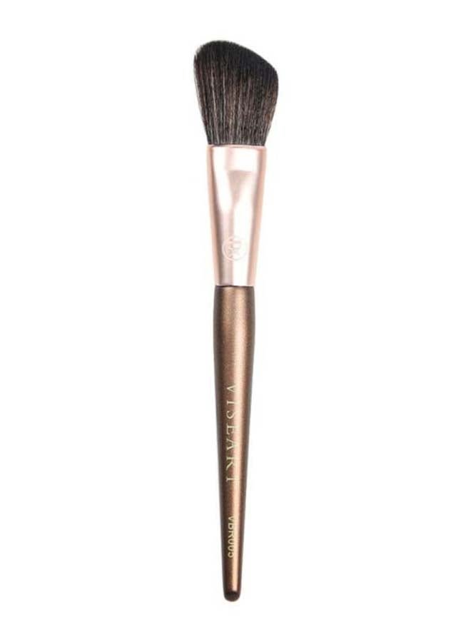 Dense Angled Make-Up Brush Brown/Gold/Black
