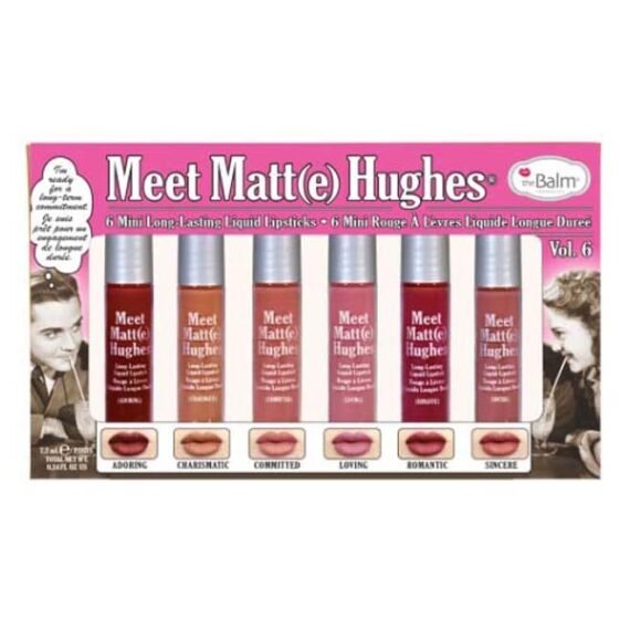 Pack Of 6 Meet Matte Hughes Long-Lasting Liquid Lipstick Multicolour