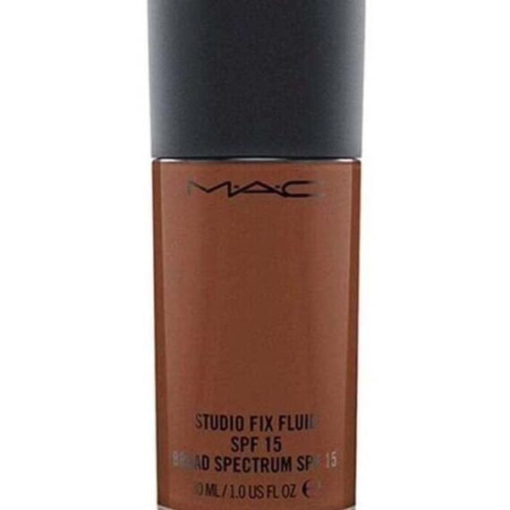 STUDIO FIX FLUID SPF 15 FOUNDATION NW 55 NW55 Brown