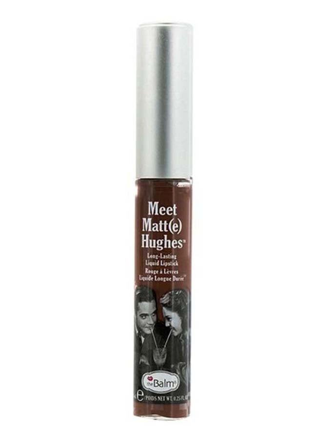Meet Matte Hughes Liquid Lipstick Trustworthy