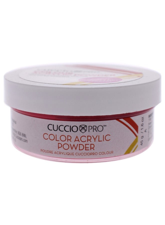 Acrylic Nail Colour Powder Fruit Punch Red