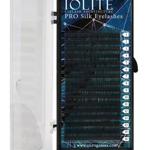 16-Piece C Curl Pro Silk Eyelashes Set Black