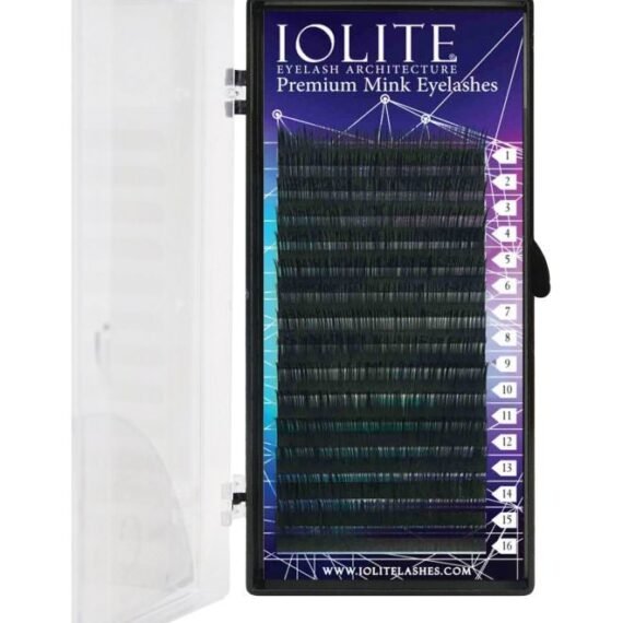 Pair Of 8 C Curl Premium Mink Eyelashes Black