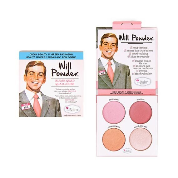 Will Powder Blush Quad Joues Multicolour