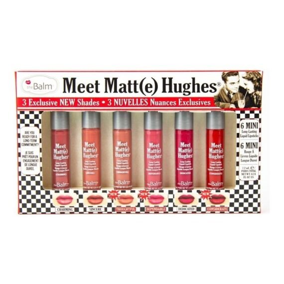 Pack of 6 Meet Matt(e) Hughes Lipstick Multicolour