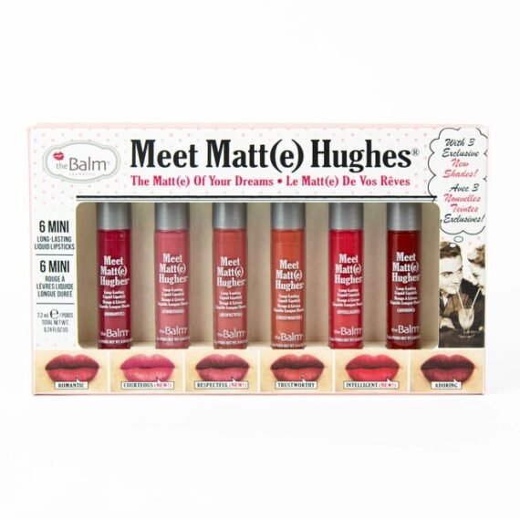 Meet Matte Hughes pack of 6 Mini Liquid Lipstick vol. 12 Multicolour