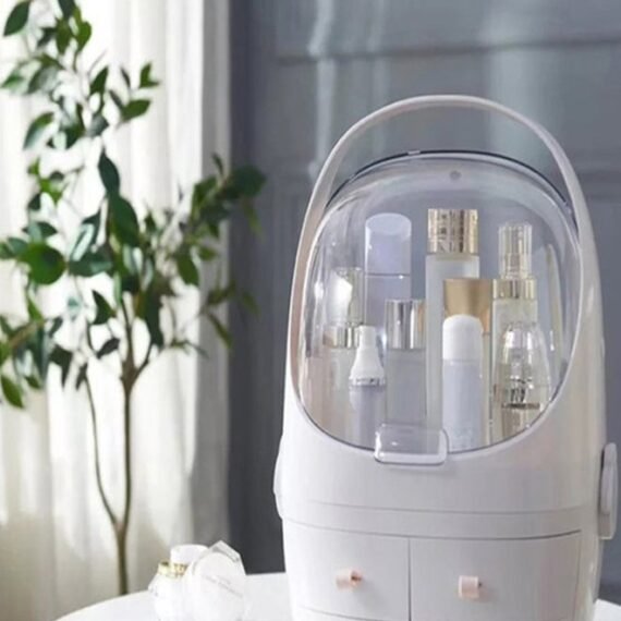 Portable Makeup Storage Drawer White