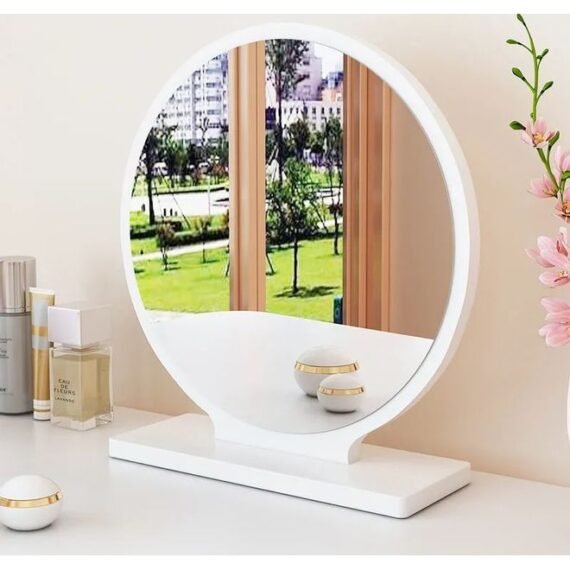 Touch Smart LED Light Mirror 40x13x43 cm White