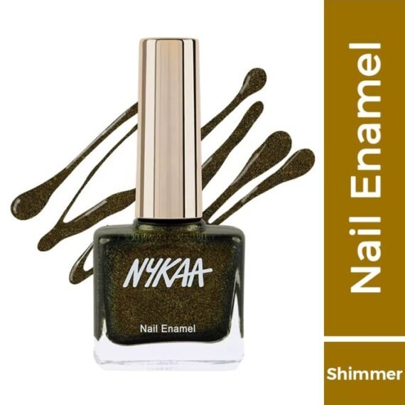 Nykaa Black To Gold Nail Enamel Collection Disco Gold - Shade No.: 230
