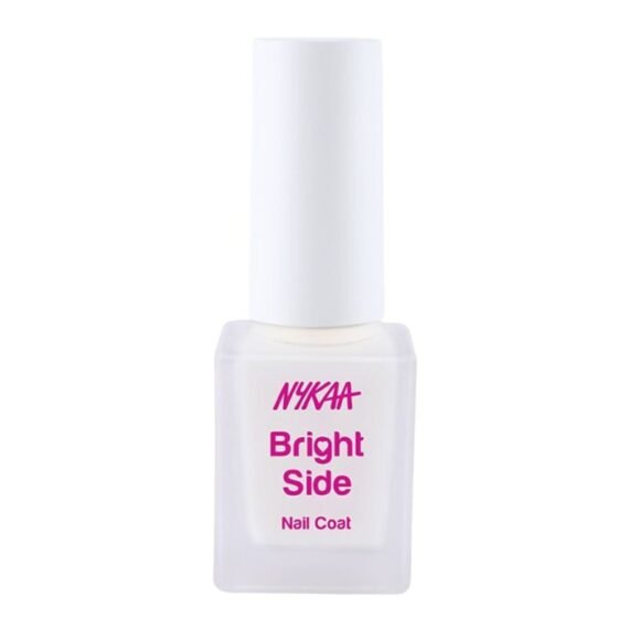 Bright Side Nail Coat, White