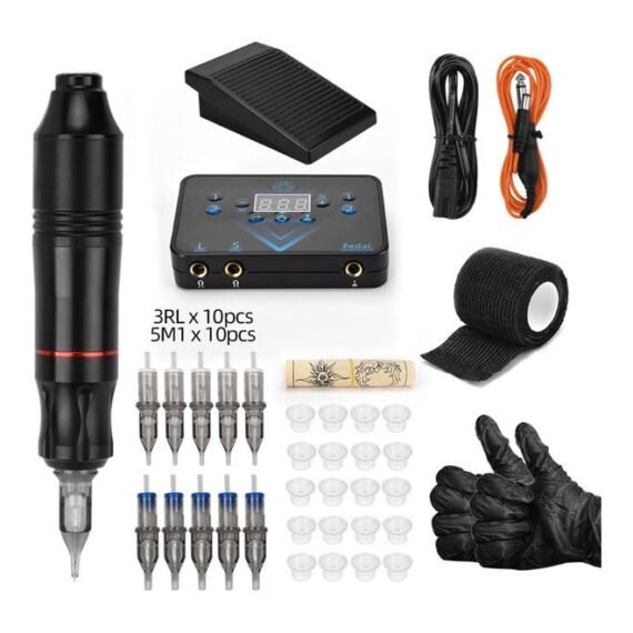Tattoo Machine Kit Multicolour