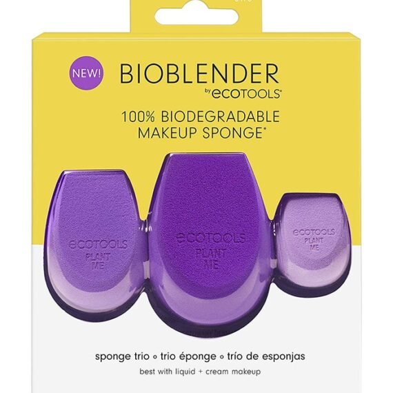 BioBlender Trio Makeup Sponge Purple